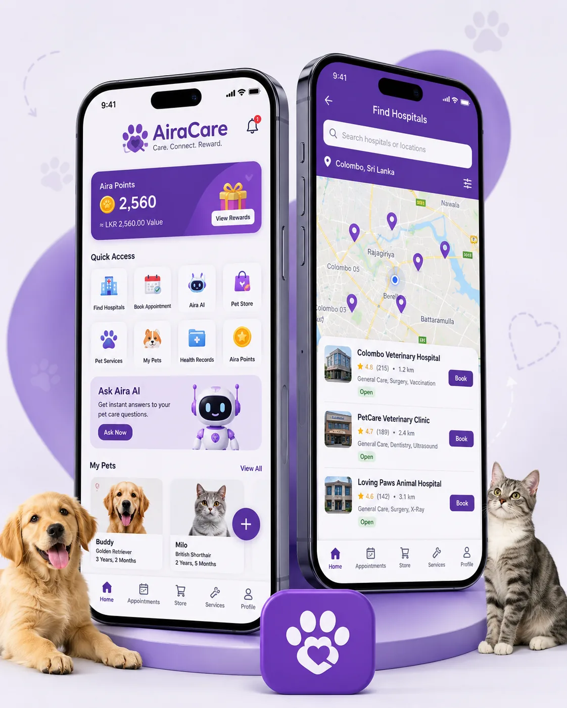 AiraCare mobile application